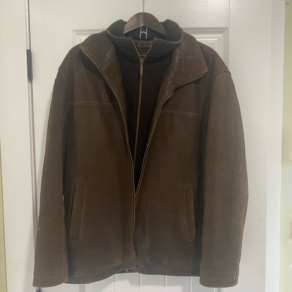 Brown Leather Jacket